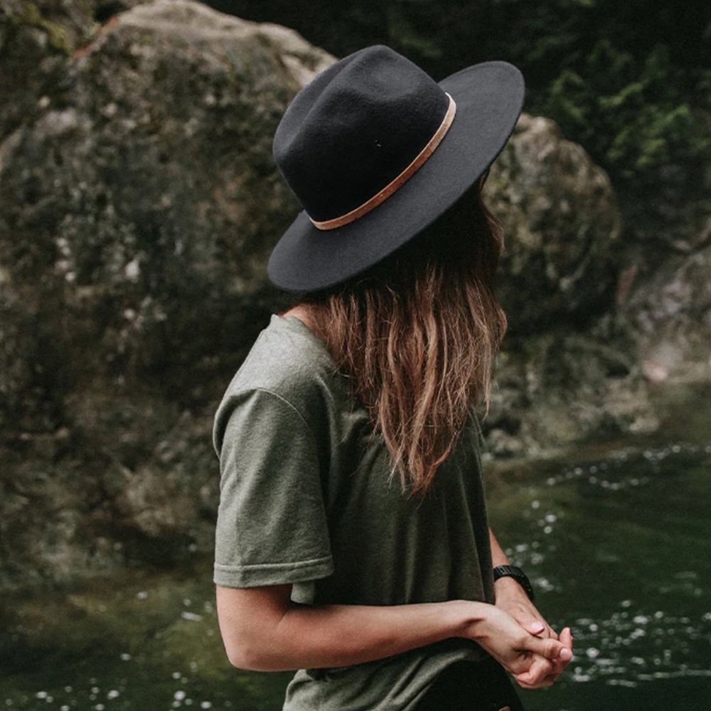 TENTREE Festival Hat Wide-brimmed hat made from recycled wool felt